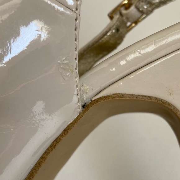 Rampage Slingback Heels Cream Womens Size 7 M - Picture 14 of 15